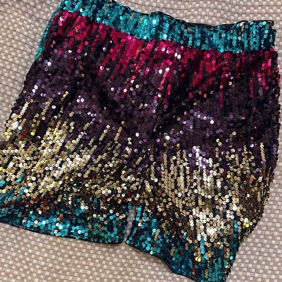 Men’s sequin shorts - Picture 4 of 4